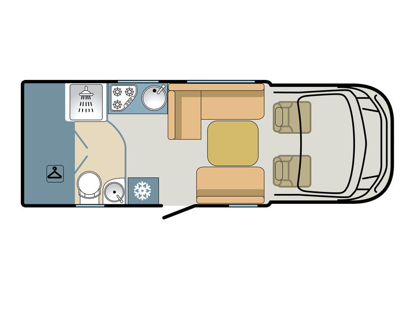 Grundriss Chausson 610 Welcome
